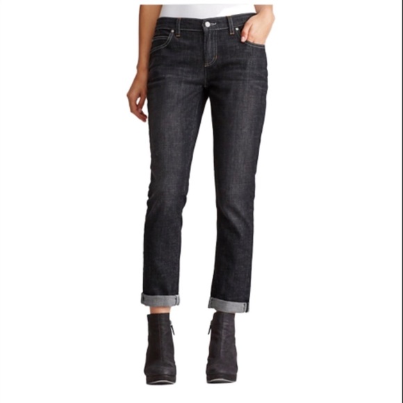Eileen Fisher 10” High Rise Boyfriend Ankle Jeans - Picture 9 of 14